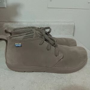LEMS Chukka Sandstone - Mens Sz 13 - Suede Leather Casual Ankle Boots Shoes